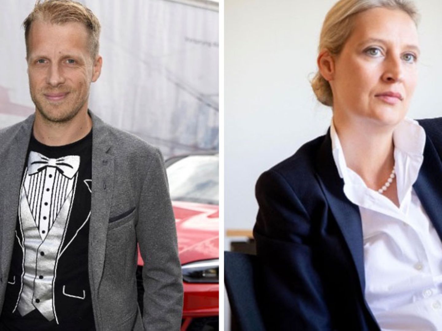 Oliver Pocher legt sich auf Twitter mit Alice Weidel und der AfD an