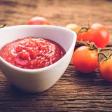 Selbstgemachter Apfelketchup