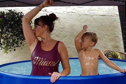 In diesem Pool ereignete sich das Unglück: Die 46-jährige Hayley Thomas bekam eine Blutvergiftung durch Bakterien im Wasser