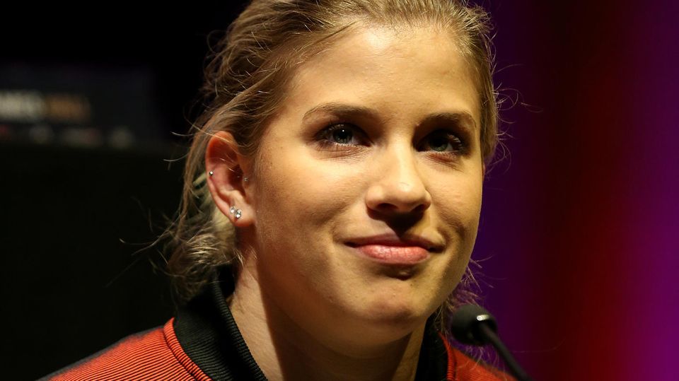 Finals - Top-Turnerin Elisabeth Seit musste dreimal vom Balken absteigen Finals - Top-Turnerin Elisabeth Seit musste dreimal vom Balken absteigen