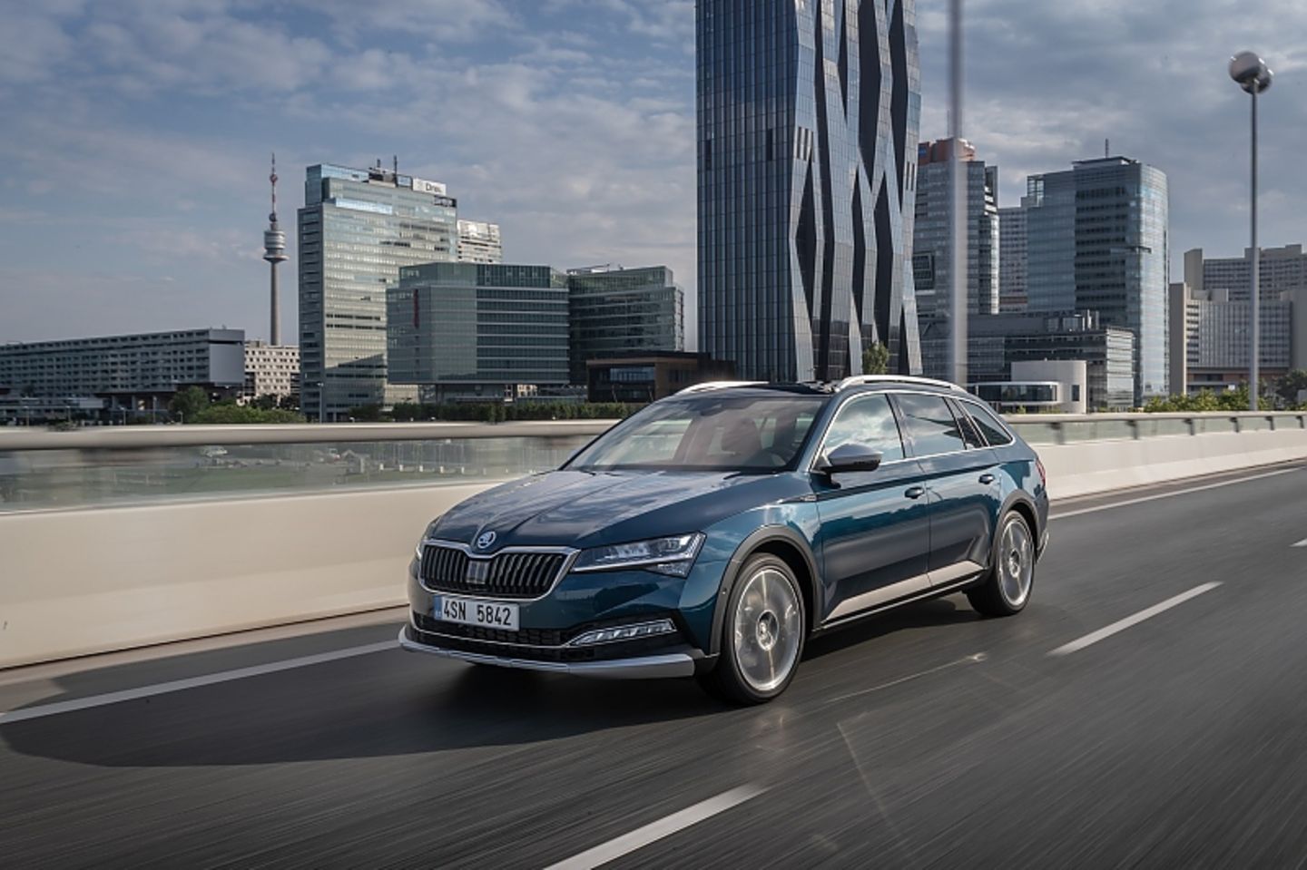Der Skoda Superb Scout braucht im Durchschnitt 7,1 l/100 km
