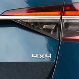 Die LED-Heckleuchten sind deutlich erkennbar