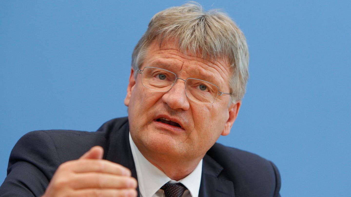 Jörgen Meuthen Verständnis für Anti-Merkel-Tweet nach Frankfurt