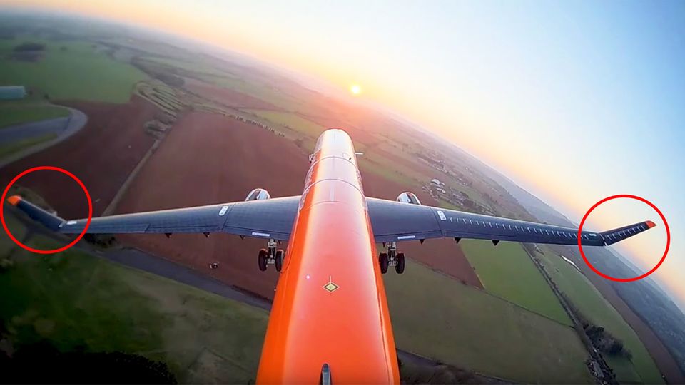 Airbus: Ingenieure testen bewegliche Tragflächen Airbus: Ingenieure testen bewegliche Tragflächen