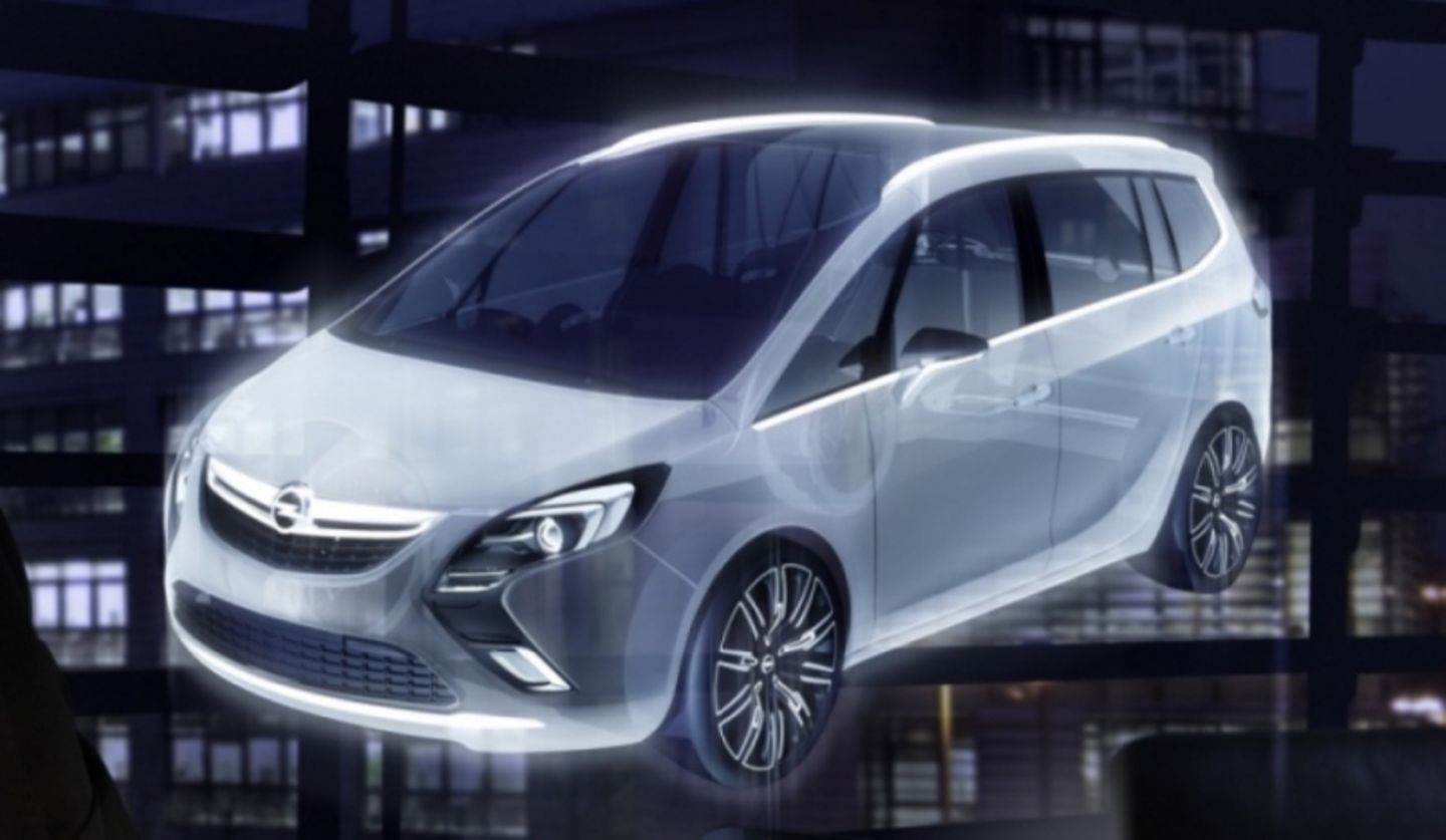 Genfer Salon 2011: Opel Zafira Studie