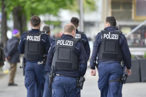 Polizisten in Berlin