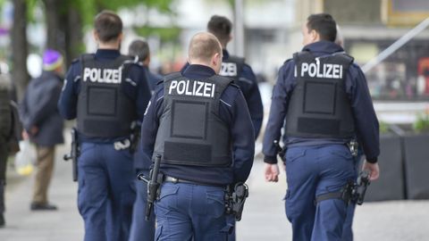 Polizisten in Berlin