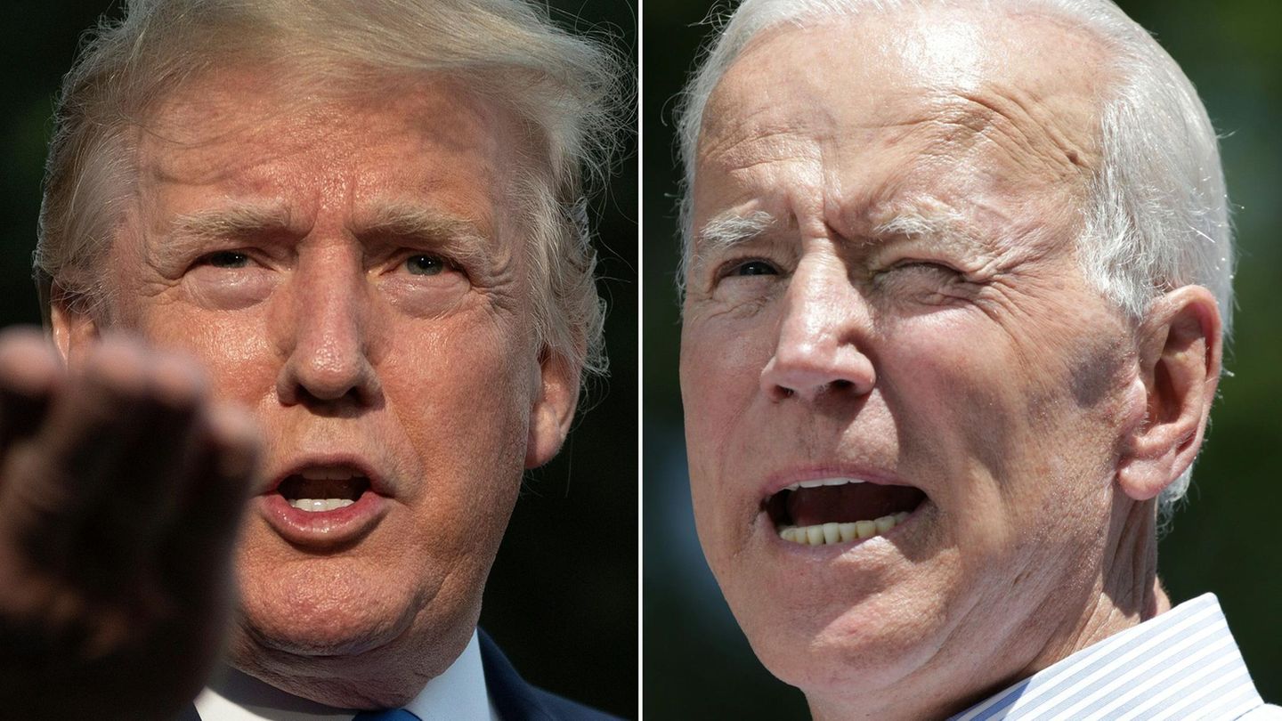 Donald Trump und Joe Biden