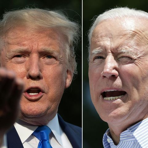 Donald Trump und Joe Biden