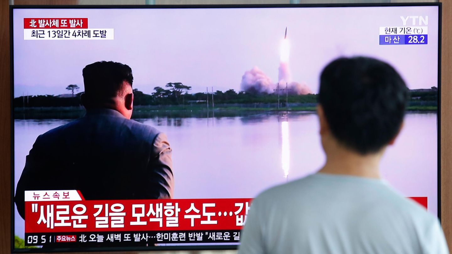 Nordkorea - Raketentest - USA - Südkorea