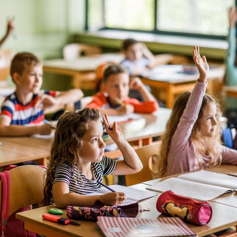 Schüler in der Grundschule