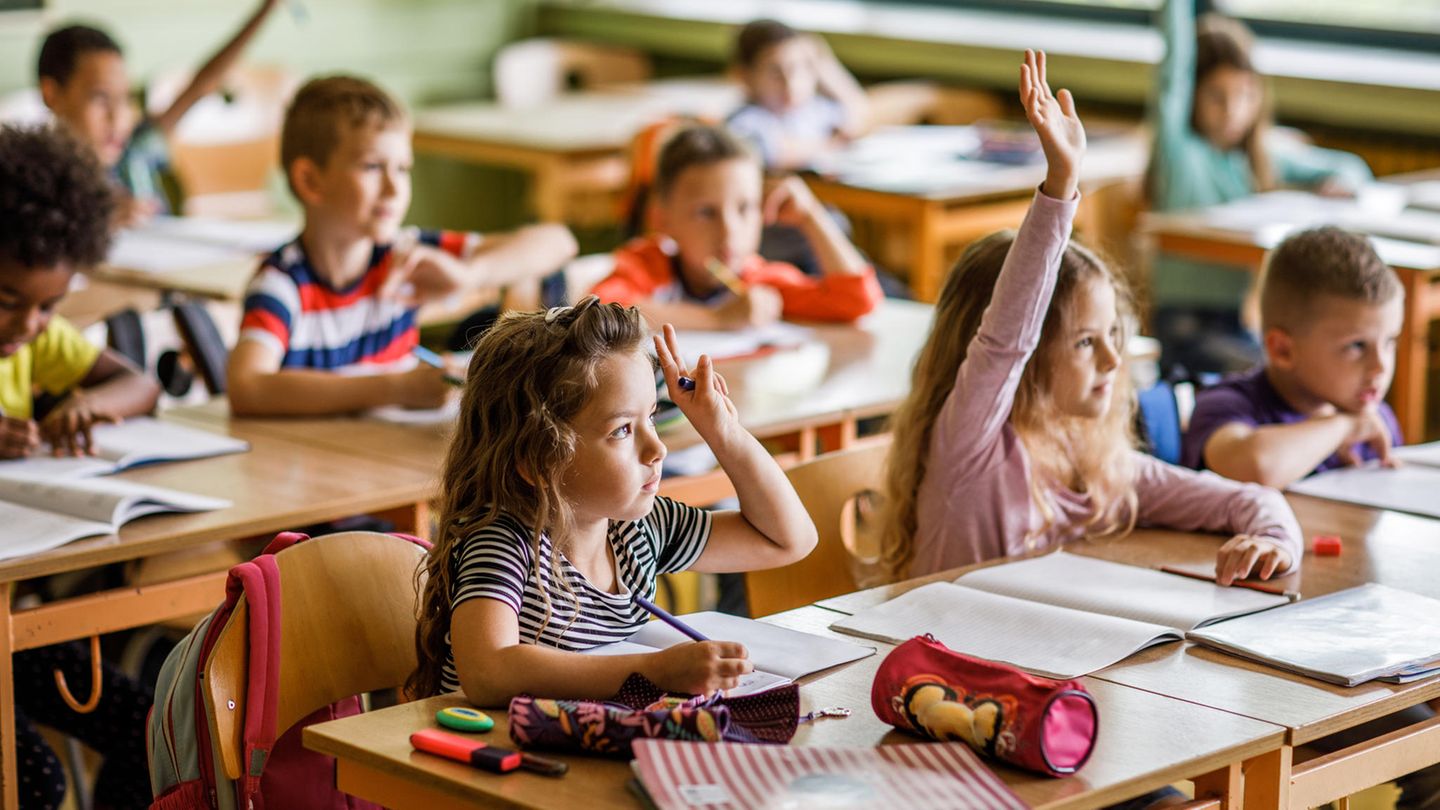 Schüler in der Grundschule