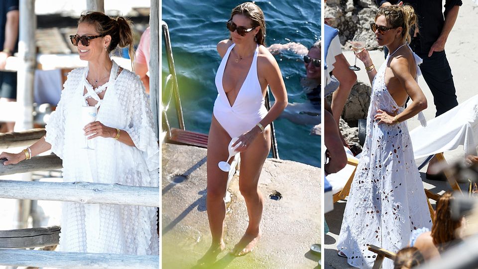 Heidi Klum beim Brunch nach ihrer Hochzeit