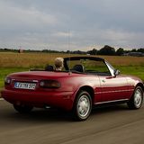Mazda MX 5 NA hatte zunächst 85 kW / 115 PS