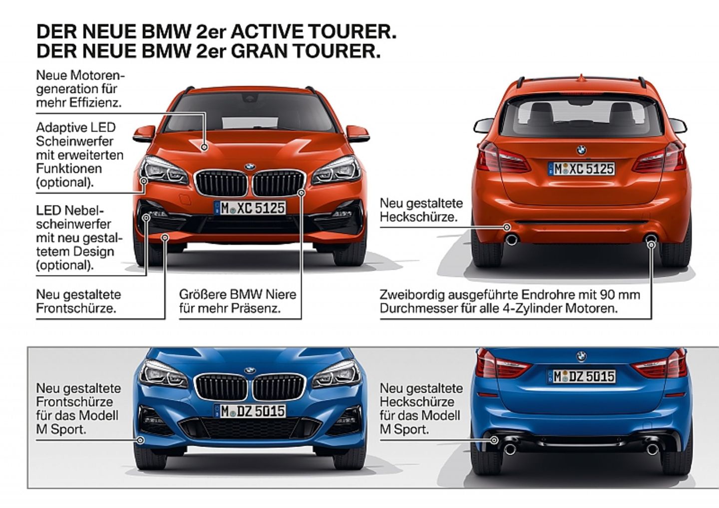 BMW 2er Active Tourer / Gran Tourer 2018