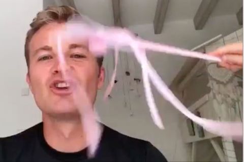 Nico Rosbergs Tochter stört Videoanalyse mit Zauberstab