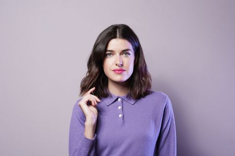 Schauspielerin, Model und Bloggerin Marie Nasemann
