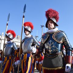 Am 6. Mai werden die Soldaten des Papstes vereidigt.