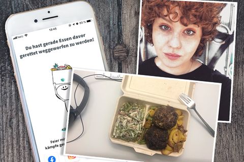 Too Good To Go Essen und Bild von Autorin