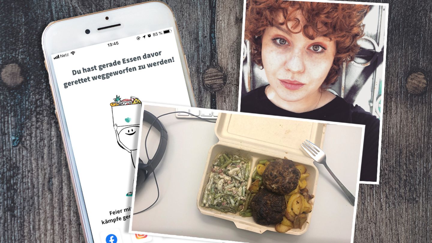 Too Good To Go Essen und Bild von Autorin