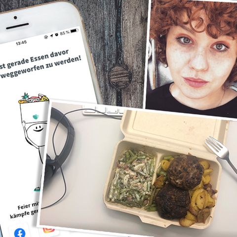 Too Good To Go Essen und Bild von Autorin