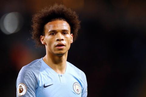 Manchester Citys Leroy Sané
