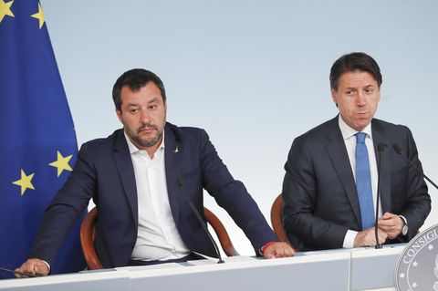 Italien Krise: Conte und Salvini