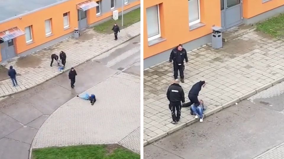 Halberstadt: Wachleute haben Geflüchtete im Camp offenbar misshandelt
