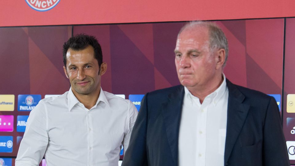 FC Bayern Hasan Salihamidzic und Uli Hoeneß FC Bayern Hasan Salihamidzic und Uli Hoeneß