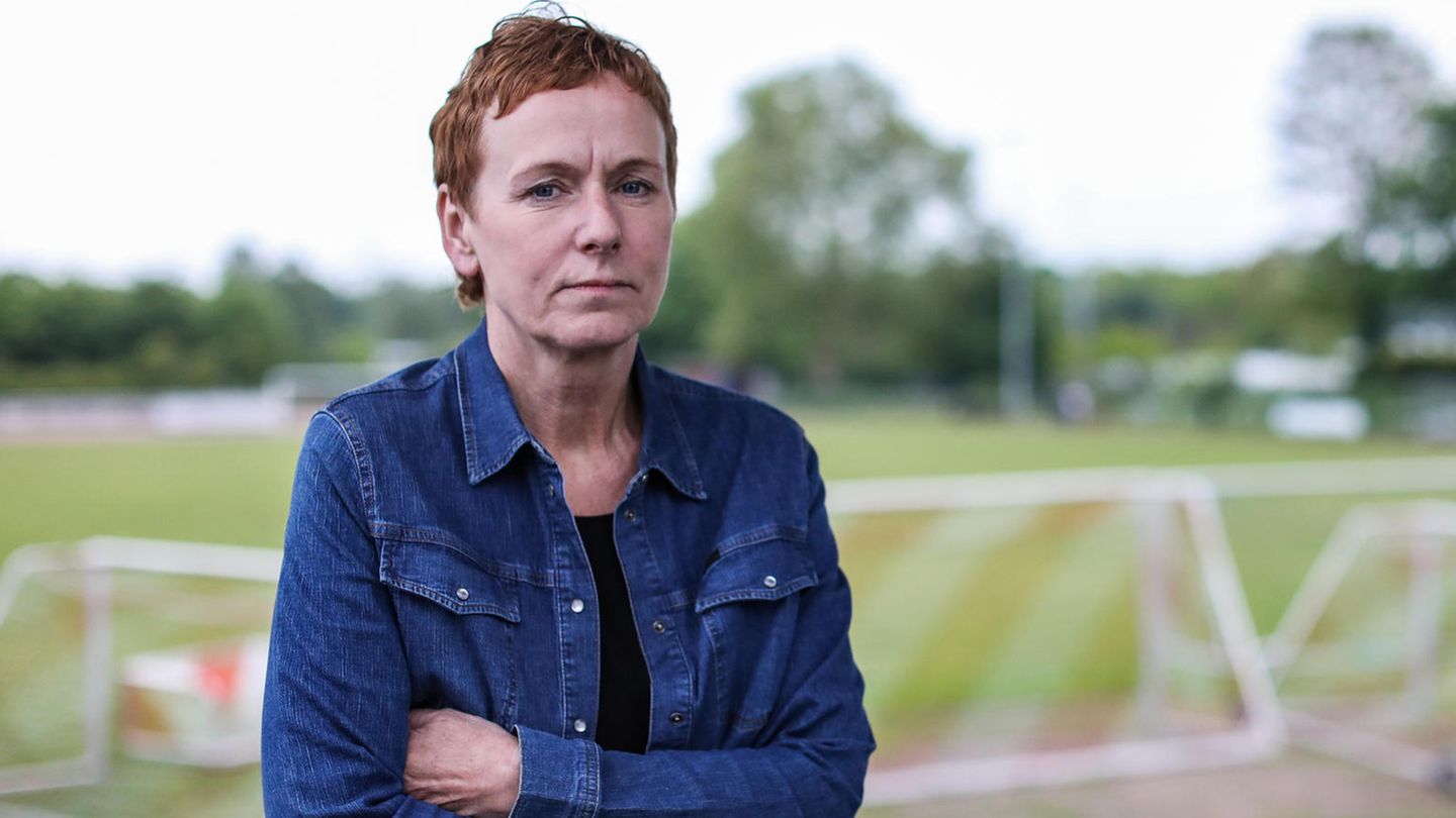 Ute Groth, Vorsitzende des DJK Tusa 06 Düsseldorf, bewirbt sich als DFB-Präsidentin