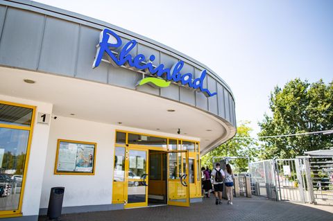 Das Rheinbad in Düsseldorf