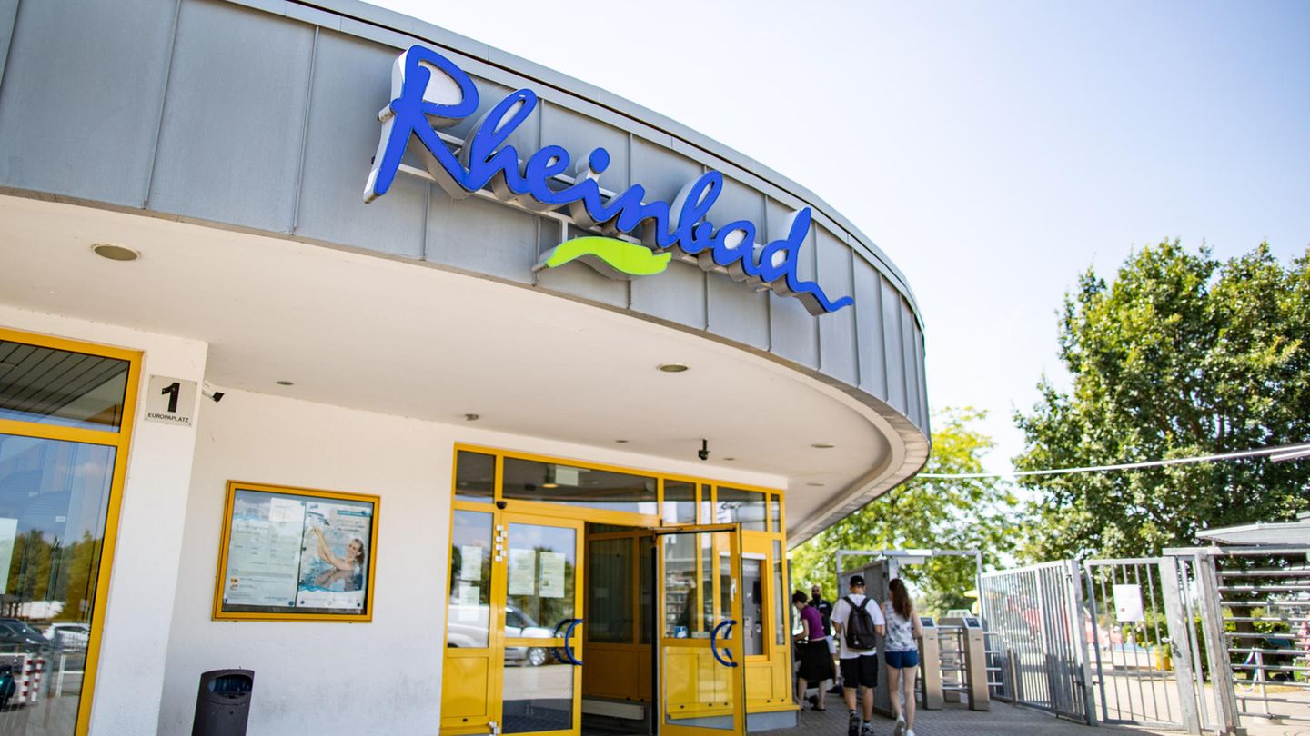 Das Rheinbad in Düsseldorf