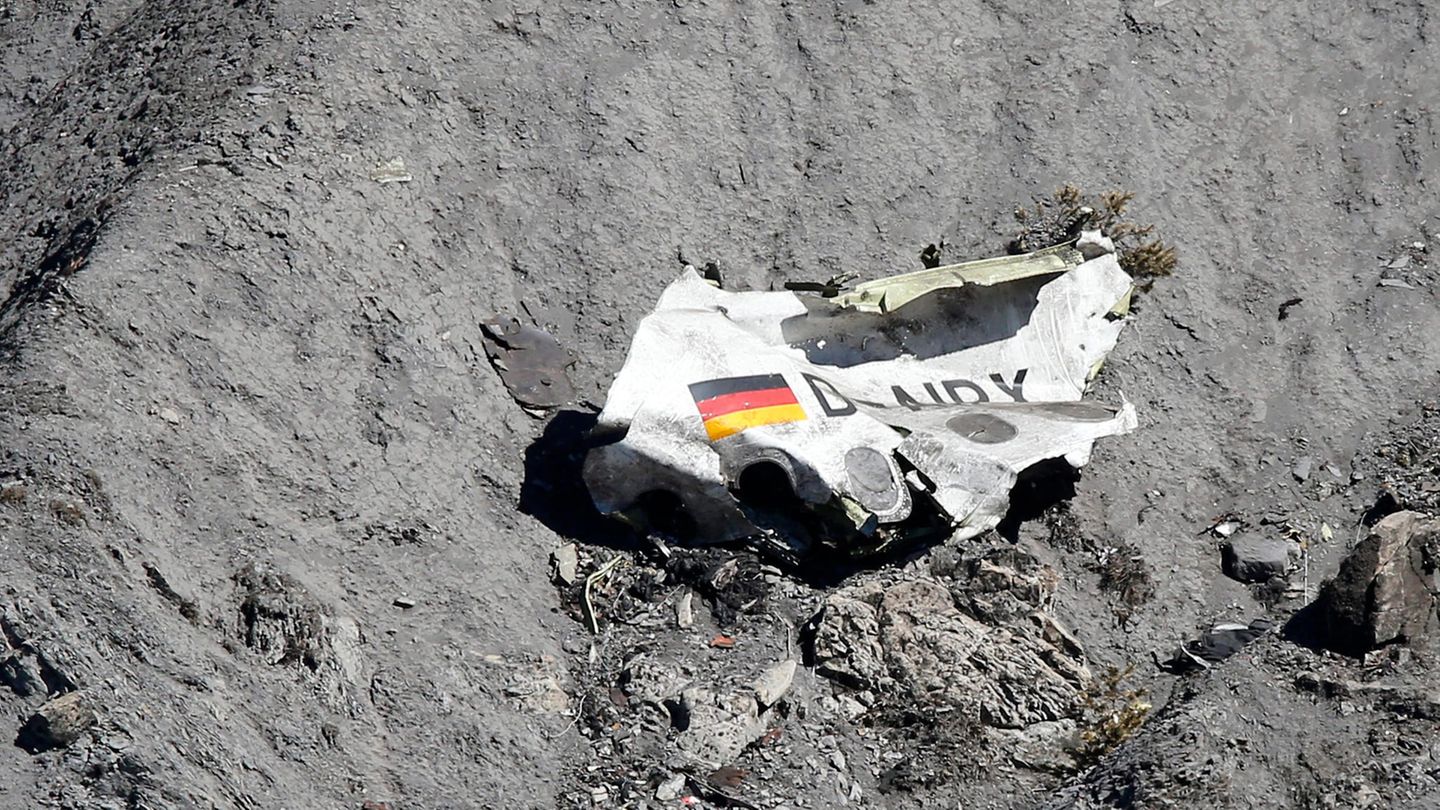 Trümmer der Germanwings-Maschine
