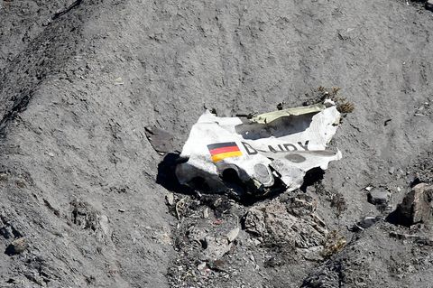Trümmer der Germanwings-Maschine