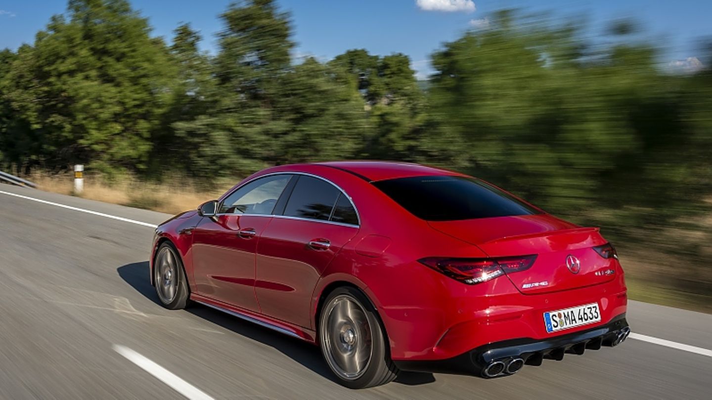 Mercedes Amg Cla 45s 4matic Hohes C Oder Grosses A Stern De