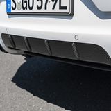 Ein Heck-Diffusor leistet Abtrieb