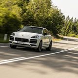 Das Porsche Cayenne Turbo S E-Hybrid Coupé ist bis zu 295 km/h schnell