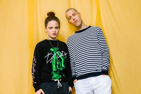 Schauspielerin Jasna Fritzi Bauer ("Jerks" und "Abgeschnitten") und Autor Benjamin von Stuckrad-Barre ("Soloalbum" und "Panikherz") 