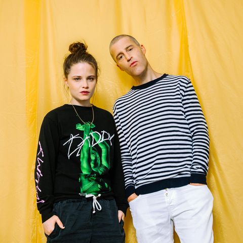 Schauspielerin Jasna Fritzi Bauer ("Jerks" und "Abgeschnitten") und Autor Benjamin von Stuckrad-Barre ("Soloalbum" und "Panikherz") 