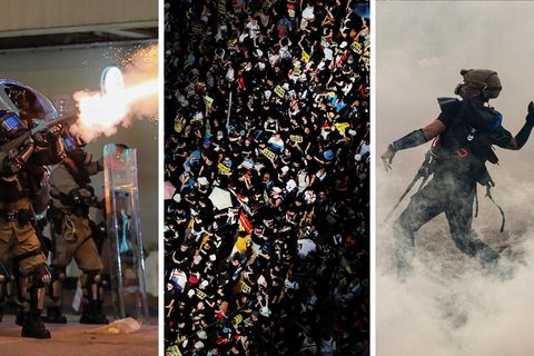 Proteste in Hongkong