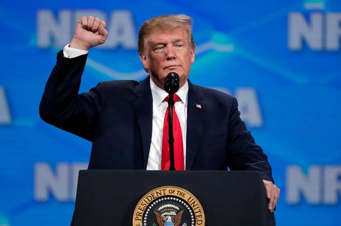 Donald Trump bei der NRA