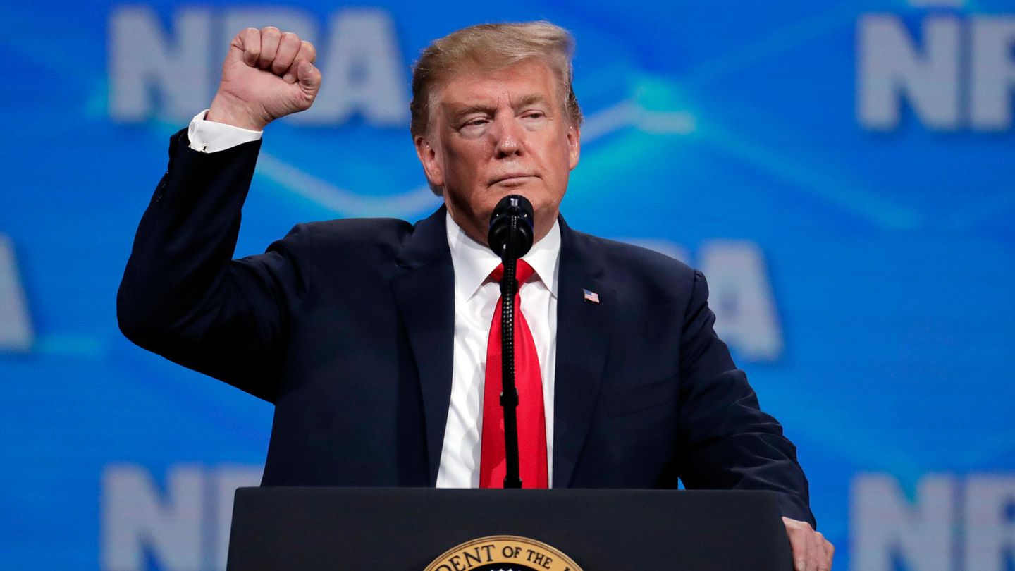 Donald Trump bei der NRA