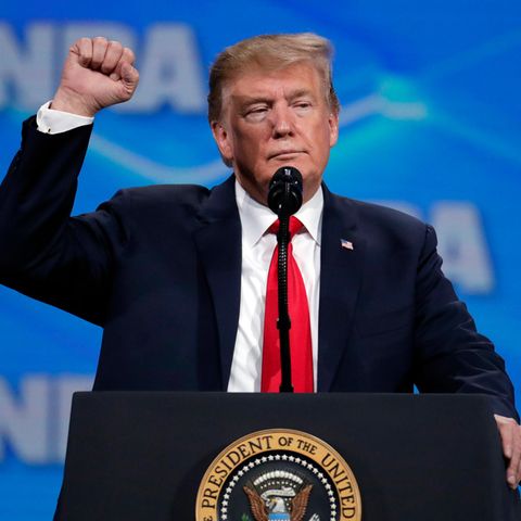 Donald Trump bei der NRA