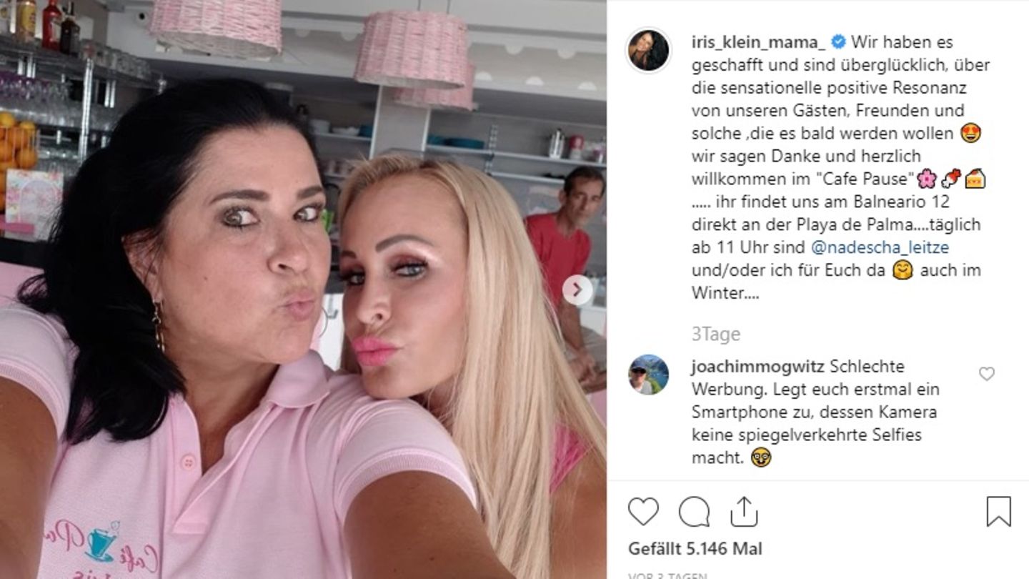 Daniela Katzenbergers Mutter Iris Klein muss Café auf Mallorca schließen