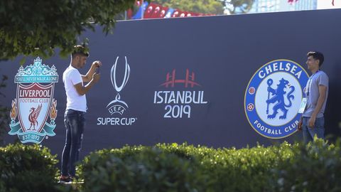 Uefa Super Cup Liverpool gegen Chelsea