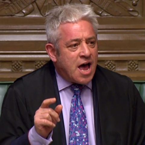 Der britische Parlamentssprecher John Bercow