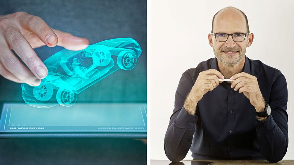 VW-Chefdesigner Klaus Bischoff: So wird E-Mobilität das Aussehen der Autos in Zukunft verändern VW-Chefdesigner Klaus Bischoff: So wird E-Mobilität das Aussehen der Autos in Zukunft verändern