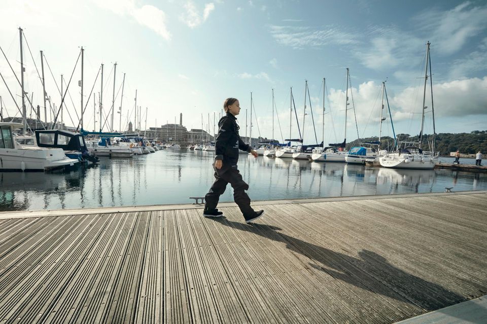 Greta Thunbergs Atlantik-Überquerung Greta Thunberg