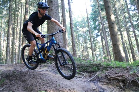 Das Enduro I  steckt auch einen groben Einsatz weg.