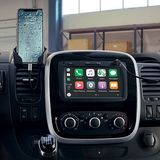 Der Sieben-Zoll-Bildschirm dient als Infotainment-Zentrale